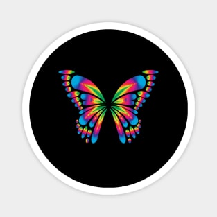 Rainbow Butterfly Magnet